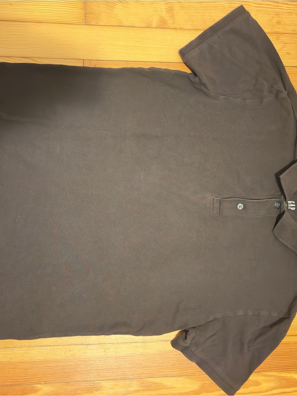GAP Men’s Black Polo-Style Short Sleeve Jacket